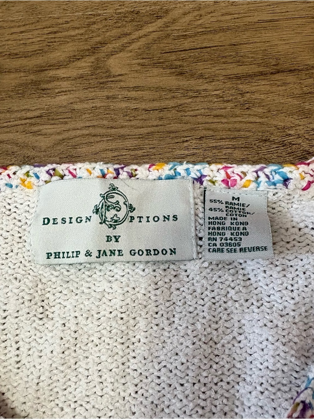 Design Options white sweater - Picture 2 of 4